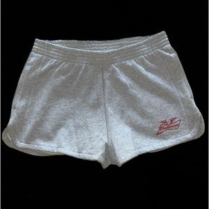 Pacsun Budweiser Heather Grey Shorts
